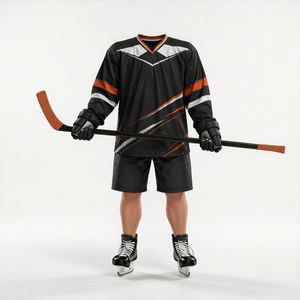 Conjunto de Uniforme de Hockey sobre Hielo Personalizado, Uniforme Profesional para Entrenamiento de Equipos, Ropa Deportiva Atlética con Diseño Personalizado - Product Image 1