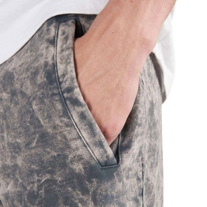 <b>Men</b> Wide Leg Canvas Sweatpants Elastic Waist Casual Joggers Midweight 100% Cotton Embroidery Streetwear <b>Summer</b> <b>Pants</b> - Product Image 4