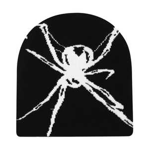 Custom Made Halloween Pumpkin Face Beanie Hat Unisex Adult <b>Winter</b> <b>Cap</b> Party Costume Accessory - Product Image 5