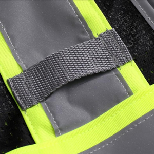 Chaleco de Trabajo Reflectante de Alta Visibilidad, Hecho con Material 100% Poliéster, Precio Económico, con Múltiples Bolsillos, Fácil de Usar - Product Image 3