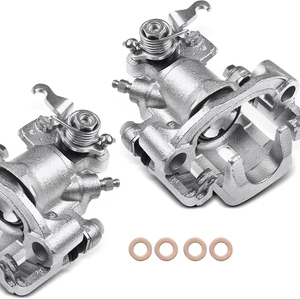 Ensemble d'étrier de frein à disque avec support compatible avec certains modèles Nissan - 240SX 1995 1996 1997 1998, L4 2.4L Coupé - Product Image 5