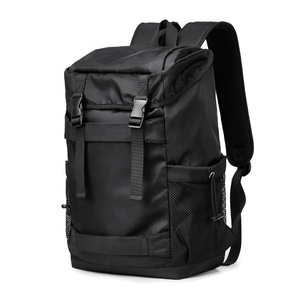 Casual Sports Hiking <b>Backpack</b> & Travel Duffel Bag-Waterproof Zipper Closure Large Capacity <b>Nylon</b> Unisex Polyester Lining Pockets - Product Image 2