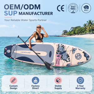Planche de paddle gonflable Dropshipping Factory Supply <span class=keywords><strong>sup</strong></span> Daska Nouvelle Série 450lb Capacité 450lb pour le surf et les activités aquatiques - Product Image 1