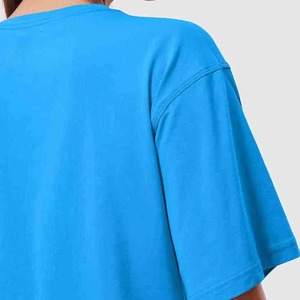 Camisetas Cortas al por Mayor para Mujer, Camisetas Cortas de Algodón Lisas para Mujer, Camiseta Corta con Cuello Redondo y Manga Corta para Impresión Personalizada - Product Image 6