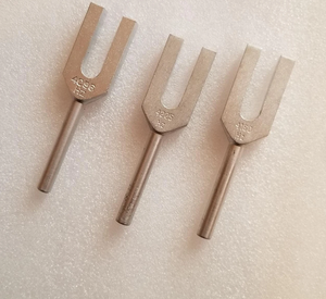 Silver Color <b>Angel</b> <b>Crystal</b> Tuning Forks - with Mallet and Velvet Pouch... - Product Image 2