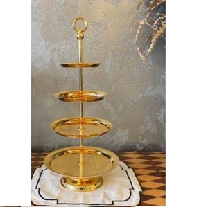 Home Hotel Restaurant Birthday Parties-Cake <b>Tools</b> Attractive Design Galvanized Finished Metal Cup Cake Server Stand - Product Image 4