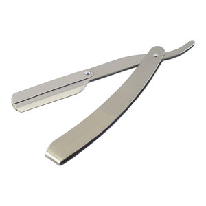 Rasoirs à cheveux en acier inoxydable argenté de qualité supérieure, outils de toilettage de précision pour des rasages lisses et sans effort, Habi Industries - Product Image 1
