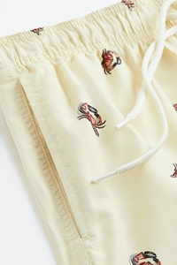 OEM Custom Logo Summer Men's Gym <b>Shorts</b> 100% Polyester Solid Pattern Eco-Friendly Printed Logo <b>Swim</b> Trunks - Product Image 6