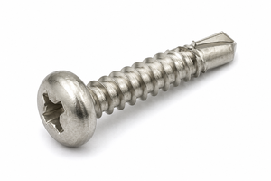 Tornillos Autorroscantes de Cabeza Pan Phillips, Rosca Gruesa, Acero al Carbono, Zincados, Métricos, para Fijación de Chapa Metálica - Product Image 3