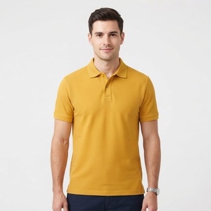 Camiseta Polo Personalizada al por Mayor 100% Poliéster para Hombre, Estilo Urbano, Ropa Casual, Camisetas Polo Bordadas Personalizadas para Hombre - Product Image 2