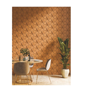 Panneau mural en plastique géométrique, design 3D, insonorisant, décoration intérieure, style contemporain minimaliste - Product Image 2