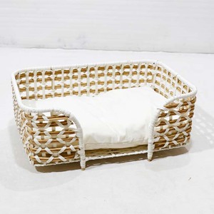 Cama para Perro Moderna, con Calefacción, Rectangular, Grande, de Fibra Impermeable, con Estampado de Leopardo, Relleno de Algodón, en Caja de Cartón, para Todas las Estaciones - Product Image 4