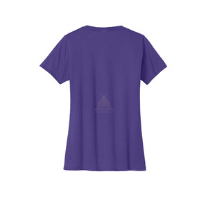 Camiseta de Mujer Nueva Moda 100% Algodón, Cuello en V, Manga Corta, Secado Rápido, Transpirable, con Serigrafía, Precio al por Mayor para Chicas - Product Image 5