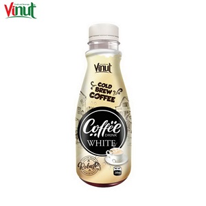 Custom Graphic 269ml VINUT White Coffee Bottle 100% Pure <b>Glass</b> Manufacturer - Product Image 1