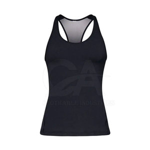 Débardeur de fitness sans manches pour femme 2026, col rond, doux, extensible, coupe ajustée, grandes tailles, personnalisable - Product Image 1