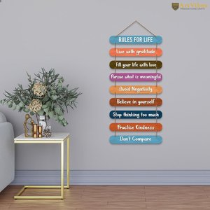 <b>Wooden</b> Wall <b>Sign</b> Inspirational Quote Hanging Art Decor <b>for</b> Office <b>Home</b> Party - Product Image 3