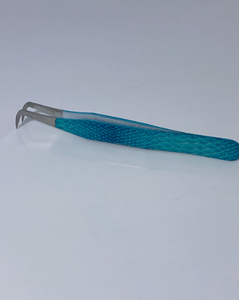 แหนบคีบคิ้ว DANTRIC IMPLANTS สแตนเลสคุณภาพดี ปลายตรงและโค้ง ขนาด 10 มม. พร้อมซองหนังสีชมพู - Product Image 5