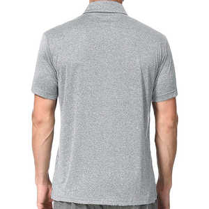 เสื้อโปโลแขนสั้นผู้ชาย สีพื้น ผ้าฝ้าย ระบายอากาศดี สวมใส่สบาย ทรงพอดีตัว ความยาวปกติ ดีไซน์ปี 2026 - Product Image 4