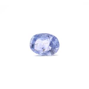 Natural 5.4 Carat Oval Blue Sapphire Loose Gemstone for Fine Jewelry - Product Image 1