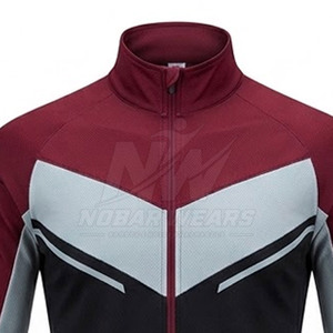 Breathable Outdoor <b>Cycling</b> <b>Jacket</b> With Lightweight Construction Full Zip Front Wind Resistant Fabric Reflective Trim - Product Image 5