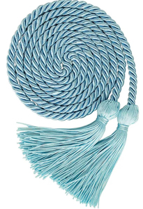 Cordons d'honneur en polyester 100 %, 120 couleurs, vente en gros, pour la remise des diplômes, avec pompons personnalisés unicolores ou bicolores pour sacs et vêtements, pour les journées de remise des diplômes - Product Image 3
