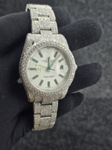Reloj de Pulsera Perpetual de 41 mm con Bisel de Acero Inoxidable y Cristal de Zafiro, Mecánico Analógico Eta, Unisex de Lujo - Product Image 2
