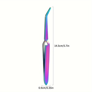 Pousse-ongles réutilisable à pointe fine courbée pour la mise en forme des ongles, la coupe des bords et une finition de manucure impeccable - Product Image 2