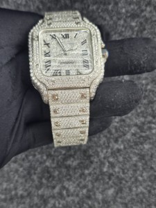 Reloj de Pulsera para Hombre, Edición Limitada de Lujo, Estilo Hip Hop, con Diamantes Moissanite de Claridad Original, Envío Directo - Product Image 3