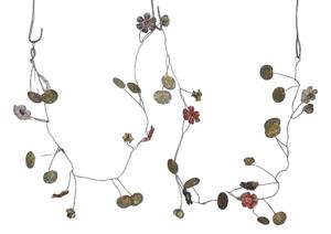 พวงมาลัยดอกไม้โลหะตกแต่งภายนอกสำหรับคริสต์มาส  แบบแขวน  เป็นมิตรกับสิ่งแวดล้อม  ของตกแต่งงานปาร์ตี้  พร้อมขนาดที่ปรับแต่งได้ - Product Image 4