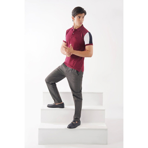 Chemises polo pour hommes de haute qualité à manches courtes avec poche, chemises de sport respirantes pour hommes, t-shirts décontractés à col athlétique - Product Image 2