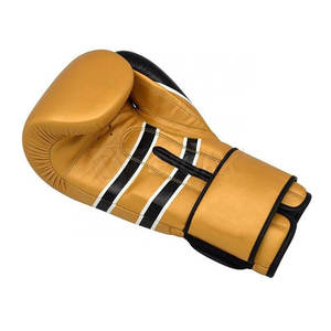 Guantes de boxeo de cuero genuino en venta en línea, guantes de boxeo transpirables personalizados de marca privada - Product Image 2