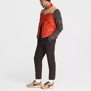 Chaleco Acolchado Sin Mangas para Hombre, Directo de Fábrica, Cálido, Cómodo, Transpirable, con Logotipo Personalizado, Alta Calidad - Product Image 3