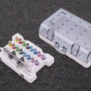 Kit d'instruments d'implantation manuel de précision pour Sinus Lift et Augmentation Osseuse Orale, avec Dask Stopper et Forets, Certifié CE Classe II - Product Image 1