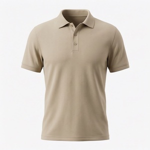 Vente en gros de polos pour hommes sur mesure avec logo imprimé, nouveau design, couleur unie, tissu tricoté, fabriqué au Pakistan - Product Image 1