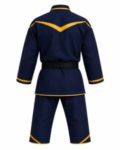 Ensemble de karaté en coton durable, coupe traditionnelle, ceinture sécurisée, léger, respirant, série personnalisable pour clubs - Product Image 5