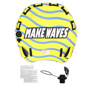 Tubo Gonfiabile Trainabile in PVC e Vinile per 1-3 Persone, Capacità 510 Libbre, con Pinne Paraurti per Sport Acquatici - Product Image 1