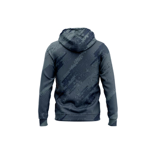 Sweat-shirts à capuche personnalisés pour hommes, sublimation, sport, course à pied, fermeture éclair, gym - Product Image 2