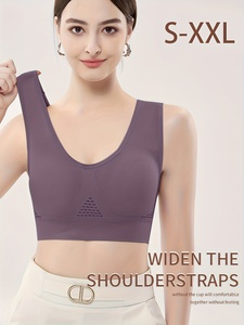 Vêtements de sport tendance, soutien-gorge de sport personnalisé grande taille, conception OEM, vêtements de yoga ajustables, soutien-gorge de sport - Product Image 3