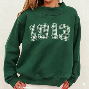 Sweat-shirt oversize pour femme en tissu épais de haute qualité, col montant, respirant, écologique, avec logo personnalisé sur le devant - Product Image 6