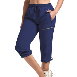 Best <b>Material</b> Women Capri Pant Top Trending Breathable Capri Pant In Cheap Price Easy Wear High Quality Streetwear Capri Pants - Product Image 1