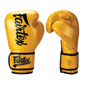 Guantes de Boxeo Profesionales Fairtex Personalizados, 100% Cuero Genuino, Cierre de Gancho y Bucle, Guantes de Muay Thai y Sanda para Artes Marciales OEM - Product Image 1