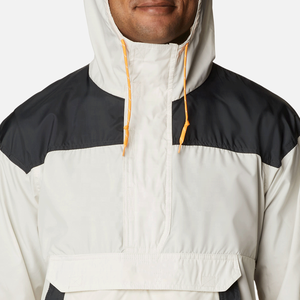 Men's Pullover Anorak Windbreaker <b>Jacket</b> <b>Waterproof</b> Lightweight Outdoor Hiking Hooded Windproof Sportswear Half-Zip Casual Coat - Product Image 1