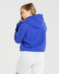 Pull Over <b>Hoodies</b> <b>for</b> <b>Women</b> / Customized Logo Pull Over <b>Hoodies</b> <b>for</b> <b>Women</b> <b>Crop</b> Hoodie - Product Image 2