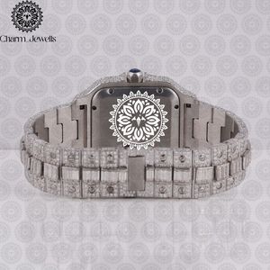 Reloj de Lujo para Hombre Charm_Jewells, Caja de Acero Inoxidable, Esfera Analógica de 40 mm, Cierre Oculto con Botón, Cristal, Mecánico - Product Image 4