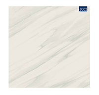 Carreaux de sol en porcelaine vitrifiée polie nano brillante de 8 mm d'épaisseur au design moderne, absorption d'eau <0,5 %, pour appartement 2x2