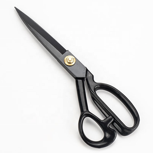 Lame professionnelle en acier inoxydable, tranchante, pour droitier, manche en plastique, couleur noire - Product Image 4