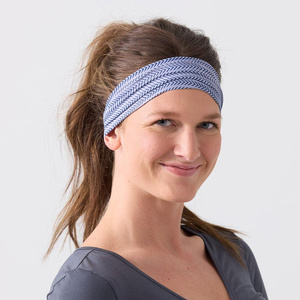 ZABEX <b>SPORTS</b> Breathable Sweat Absorbing <b>Headband</b> for Active Women Lightweight Elastic Hair Band for Running and Workout - Product Image 2