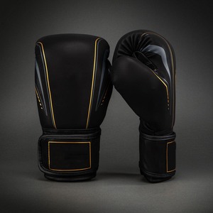 Guantes de Boxeo Ligeros de Cuero con Estampado de Dragón Rojo Glory, Unisex para Adultos, Cierre de Gancho y Bucle, Transpirables, Protección Deportiva a la Moda - Product Image 5