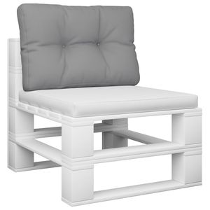 Cojín para Paletas de Poliéster para Exteriores, Gris, 23.6 x 15.7 x 4.7 Pulgadas - Product Image 3