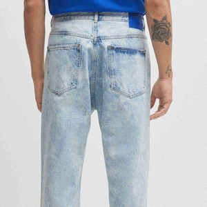 Pantalones Vaqueros de Mezclilla Lavados para Hombre, Estilo Casual, Transpirables, Rectos, de Invierno, a Precio Económico, Nuevo Estilo, Hechos a Medida - Product Image 4